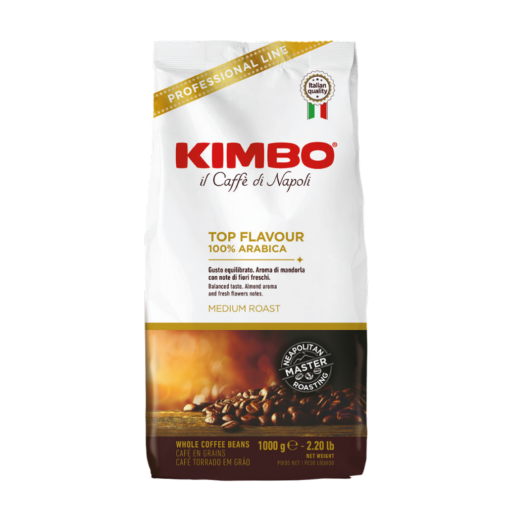 Kimbo TOP FLAVOUR 1000 gr, beans Kimbo TOP FLAVOUR 1000 gr, beans