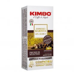 Capsuls Nespresso, Kimbo Espresso Barista 100% Arabica Alumineum