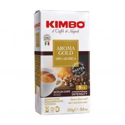 KIMBO Aroma Gold 100% Arab 250g, Ground